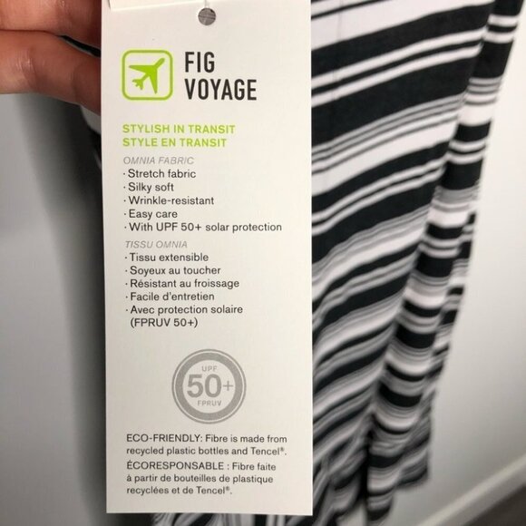 Fig Clothing  IMA Sleeveless Dress Cliff Stripe Size XS - Picture 7 of 8